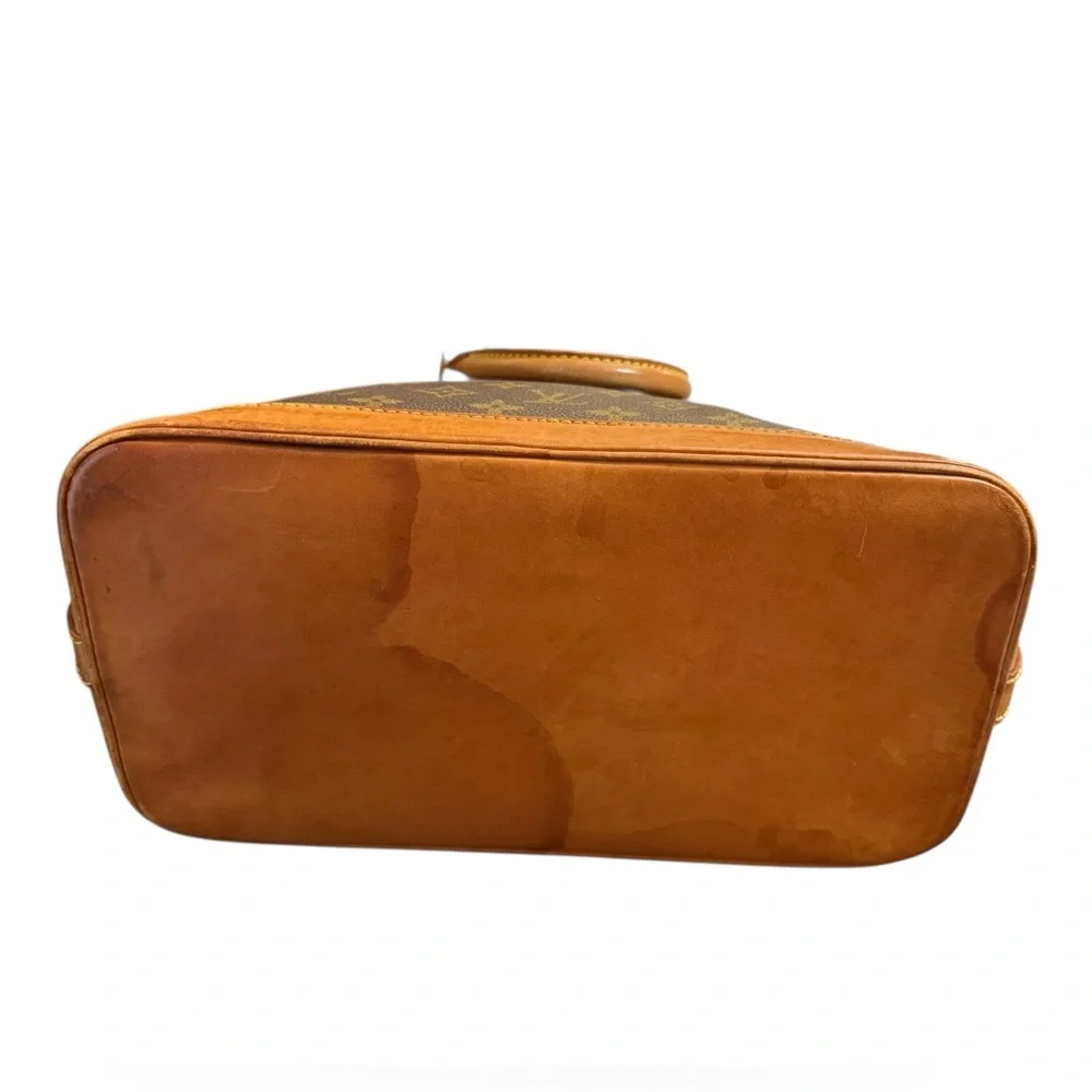 Louis Vuitton Alma Monogram Canvas Top Handle Vintage with D rings-see callouts